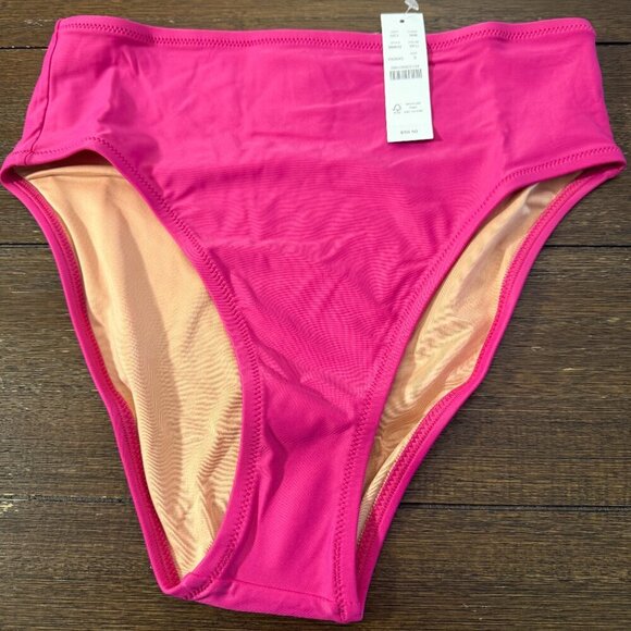 J. Crew High-rise full-coverage bikini bottom S - Picture 3 of 8